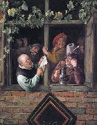 Jan Steen Rhetoricians at a Window oil